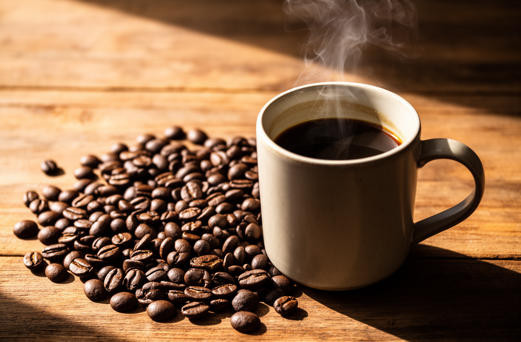 The best coffee beans — premium arabica, roasted fresh