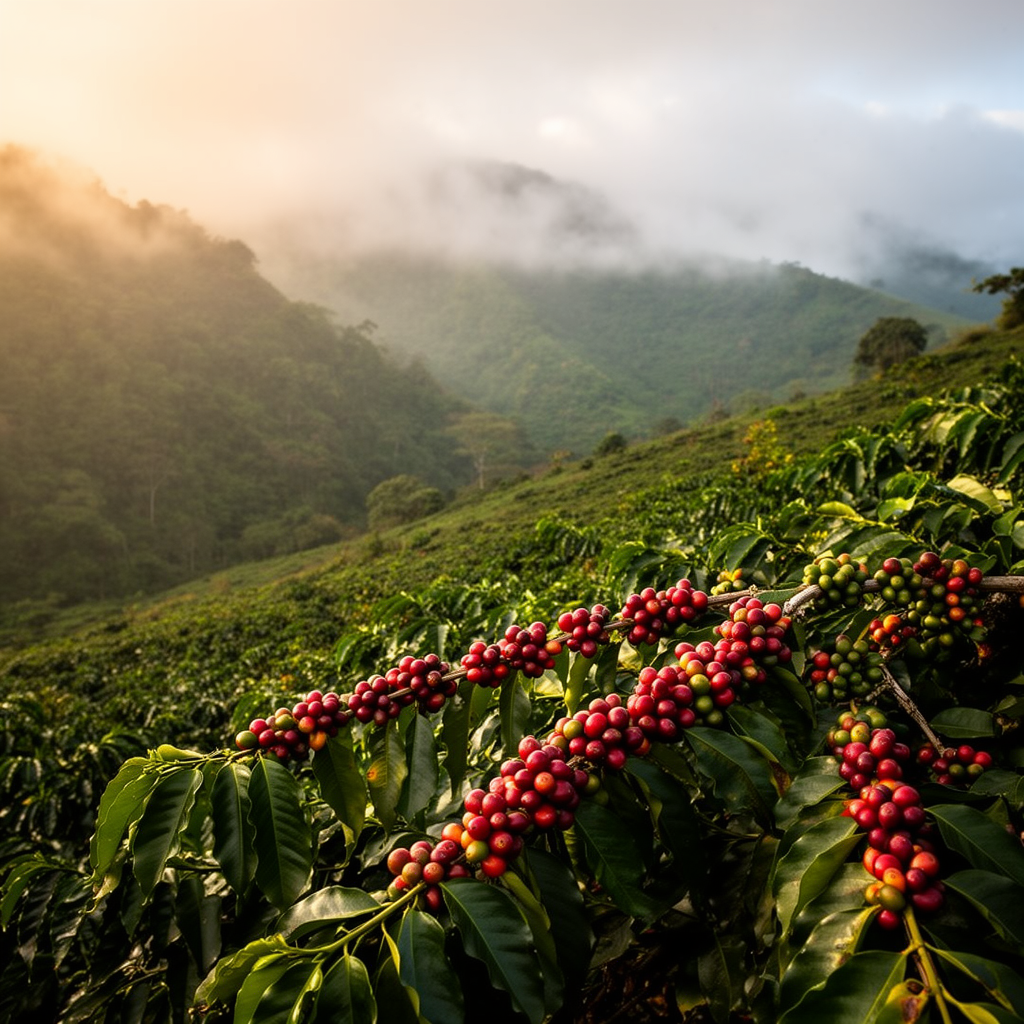 Honduran Coffee growing region