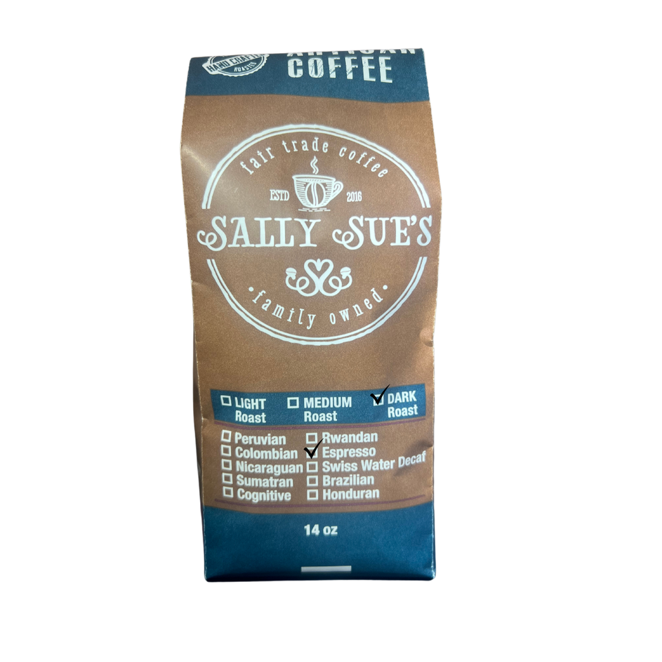  3 bean Espresso - Sally Sue's Coffee