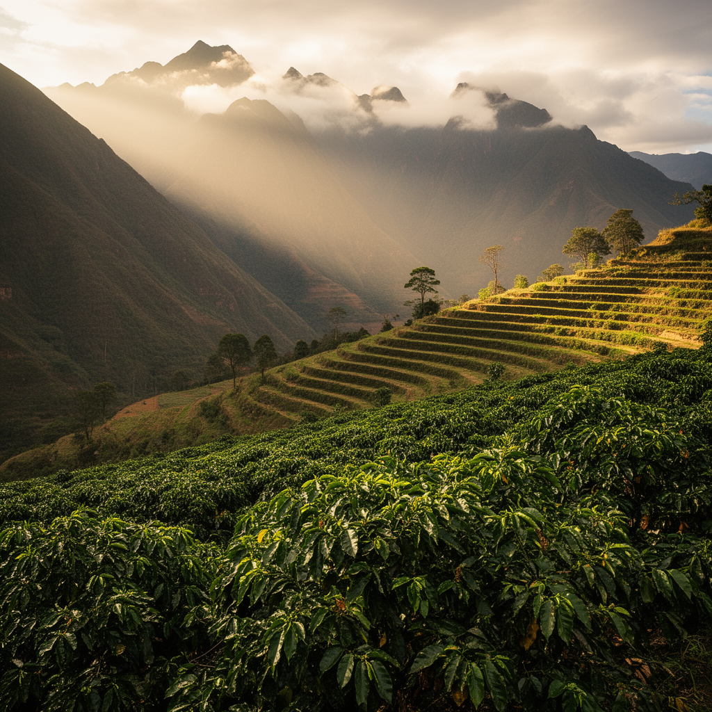 Peruvian Coffee growing region